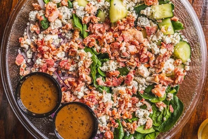 Mom's Spinach Salad