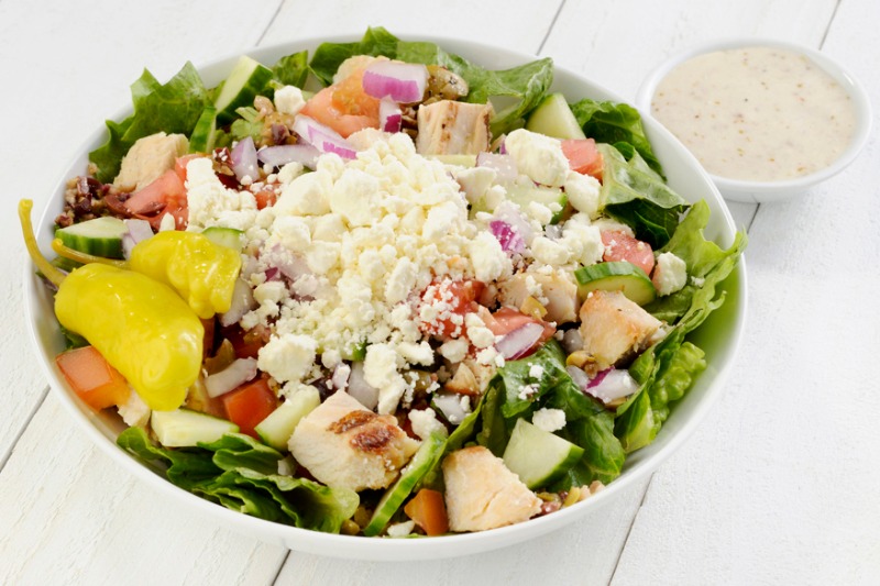 Mediterranean Salad - Vegetarian Image