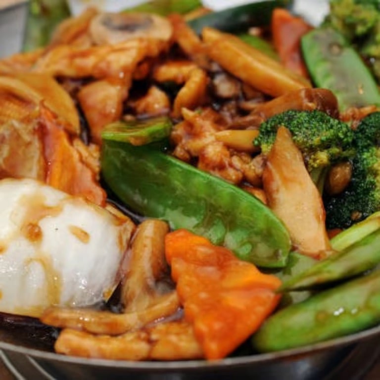 64. Chicken w. Mixed Vegetables