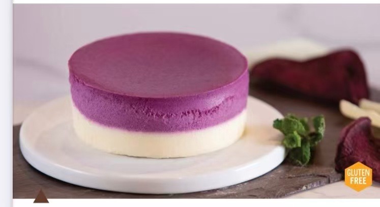 Ube Cheese Cake