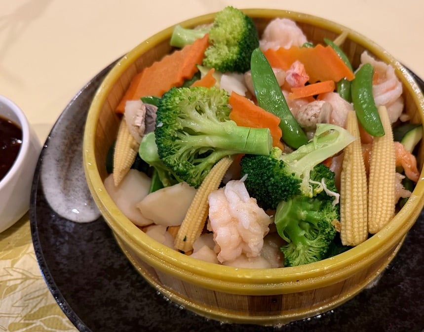 75. Steamed Shrimp w. Veg.