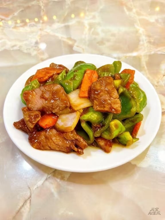 Pepper Steak with Onions
