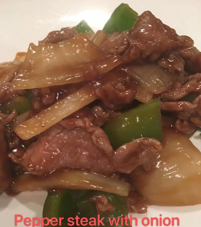 3. Pepper Steak with Onion