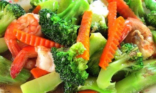 Wok Stir-Fried Mixed Greens