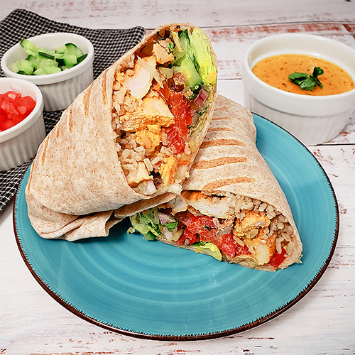 Butter Chicken Wrap Combo