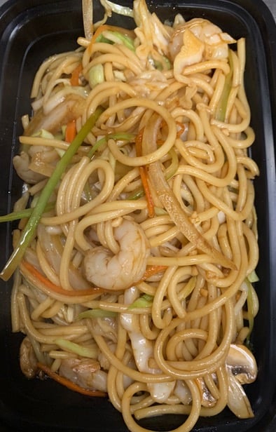 28. 虾捞面 Shrimp Lo Mein
