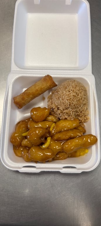 LC1. Lemon Chicken (No Veg.) 柠檬鸡