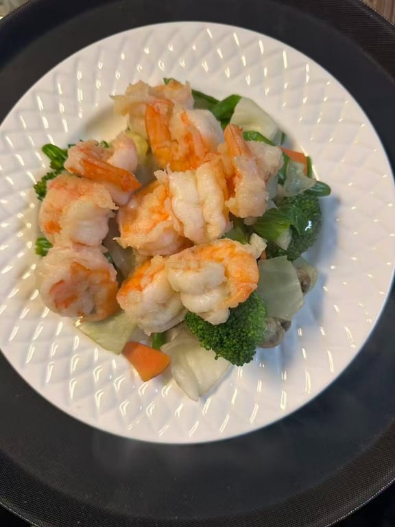 Steamed Shrimp