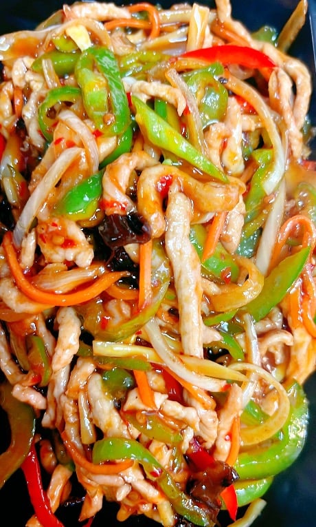 鱼香肉丝 Garlic Sauce w. Sliced Pork