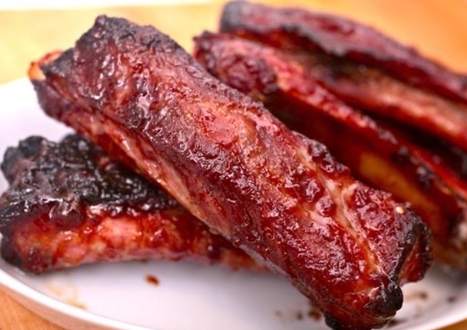 烧排骨  Bar-B-Q Spare Ribs