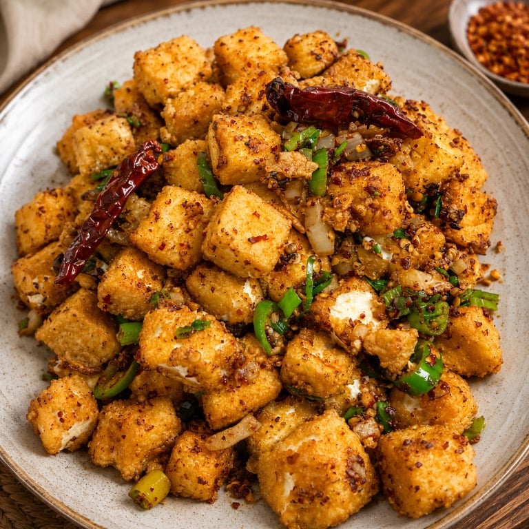 Salt & Pepper Tofu 椒盐豆腐