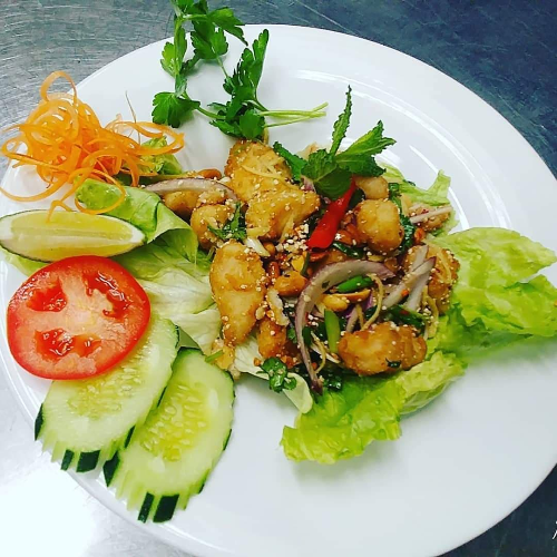 SL4.  Sawai Fish Salad