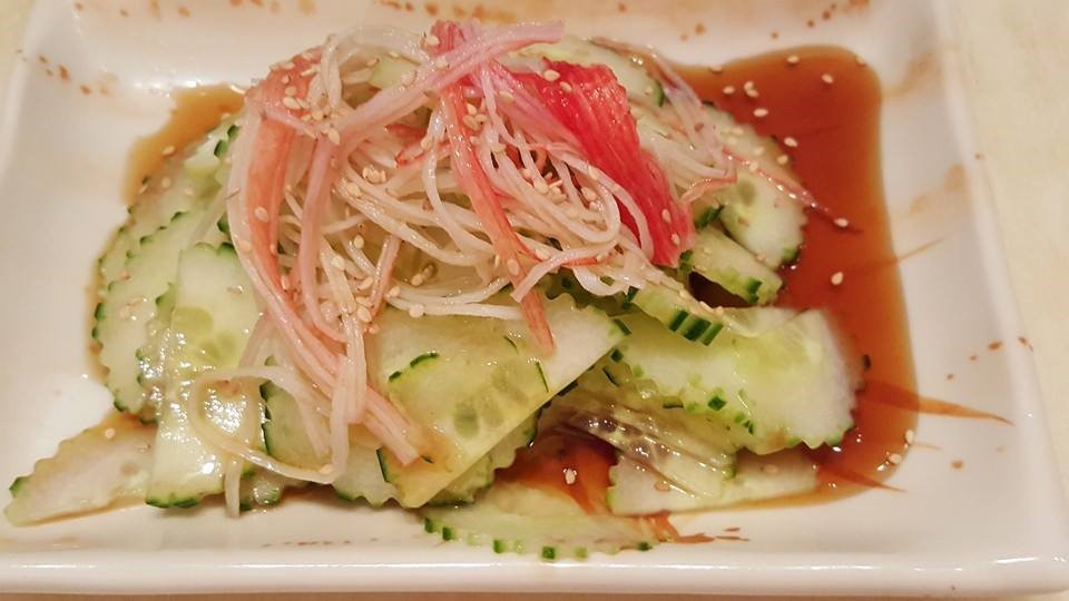 Crab & Cucumber Salad