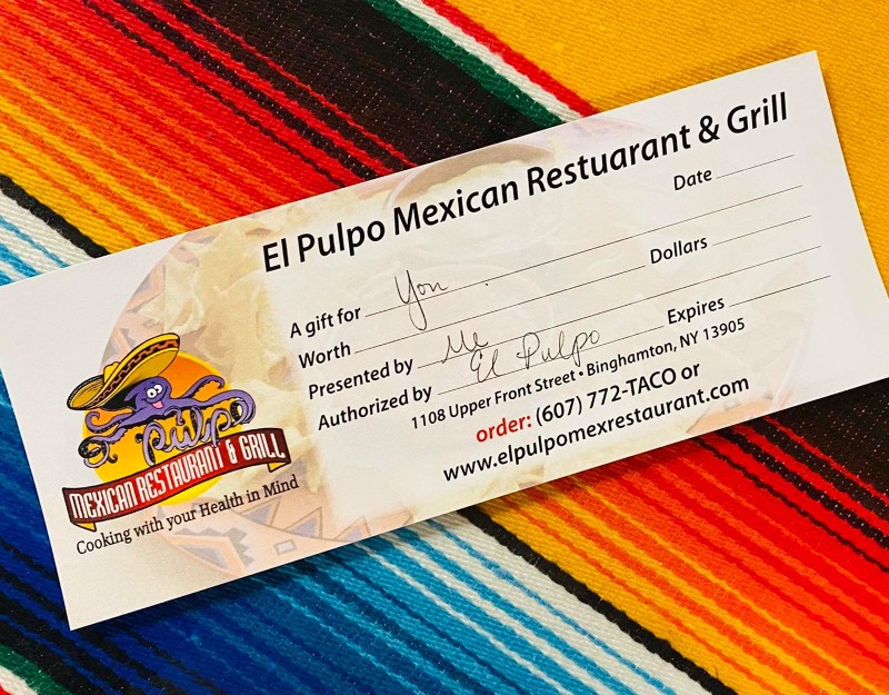 El Pulpo Gift Certificate