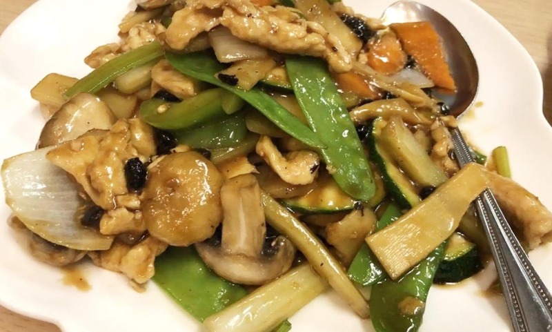 Chicken w. Black Bean Sauce