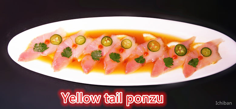 Yellow Yail Ponzu