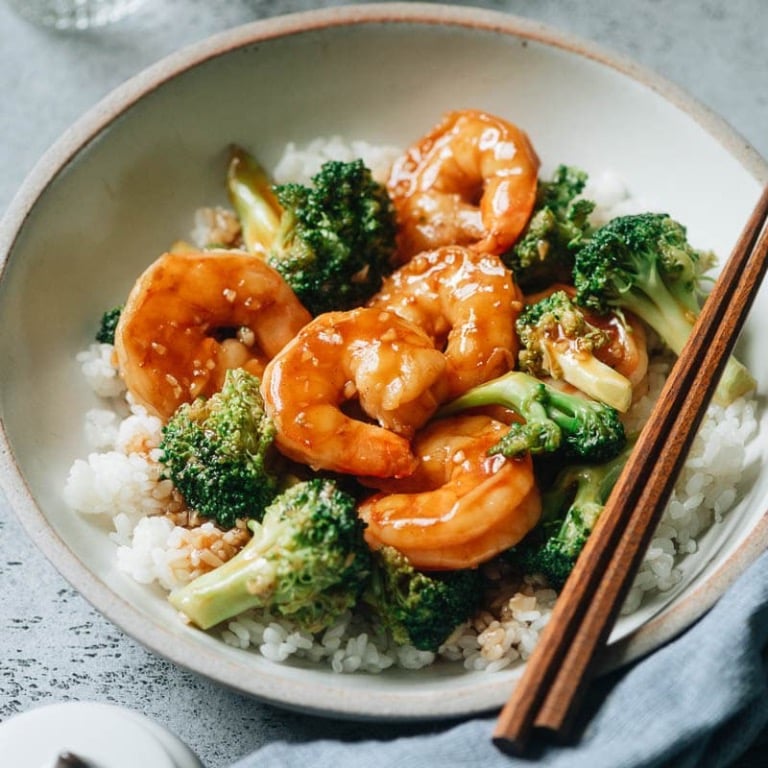 C4. Shrimp w. Broccoli