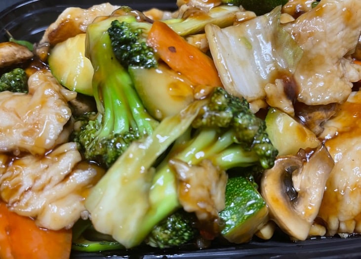 Chicken w. Mixed Vegetable