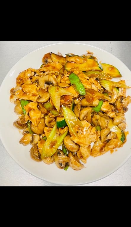 Chicken with Mushrooms 蘑菇鸡