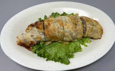 A7. Scallion Beef Pancake