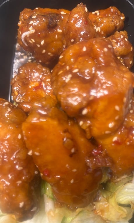 Sesame Chicken Wings (6)