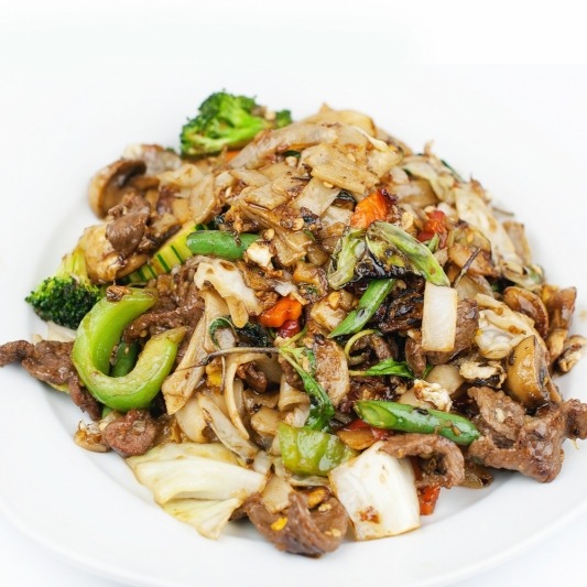 54. Stir Fried Beef with Seasonal Vegetable