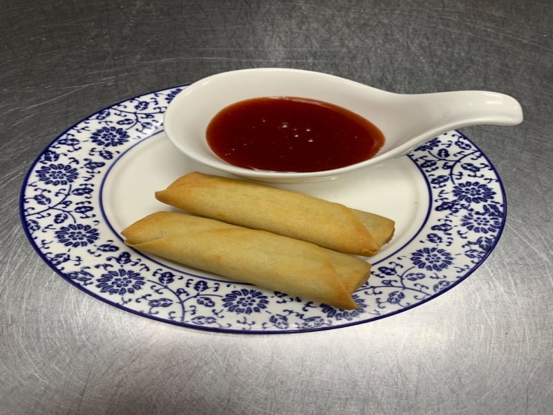 9. Spring Roll (2 Pcs) 上海卷