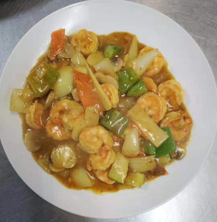 Curry Shrimp (gluten free)