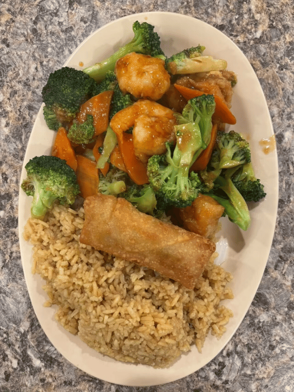 C8. 芥兰虾 Broccoli w. Shrimp