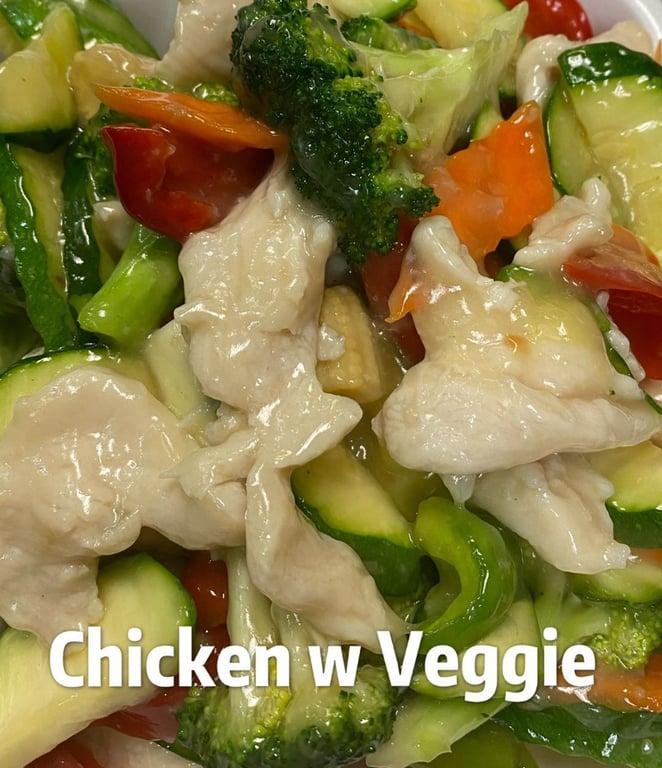 Chicken with Mixed Vegetables