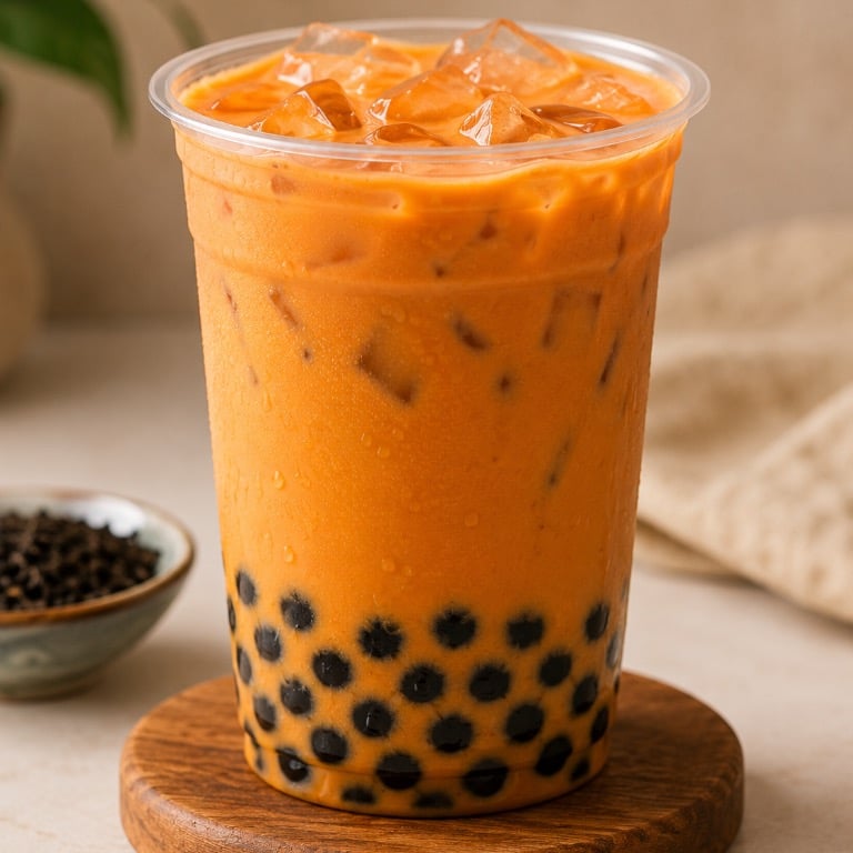 Thai Tea w. Boba
