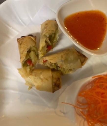 Curry Duck Spring Rolls (2 Pcs)