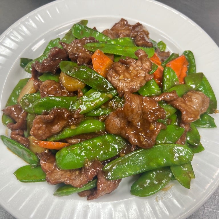 Beef with Snow Peas