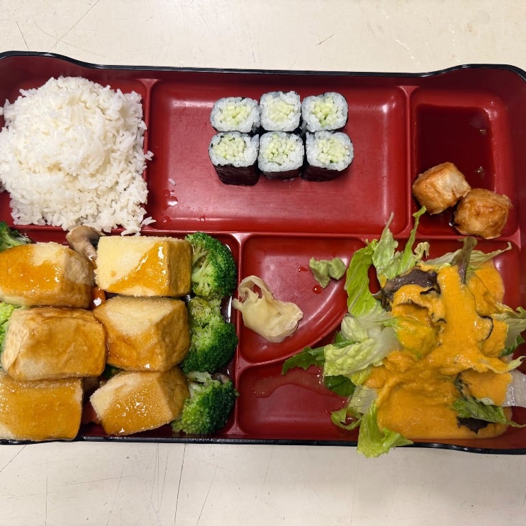 2. Tofu Teriyaki Lunch Box