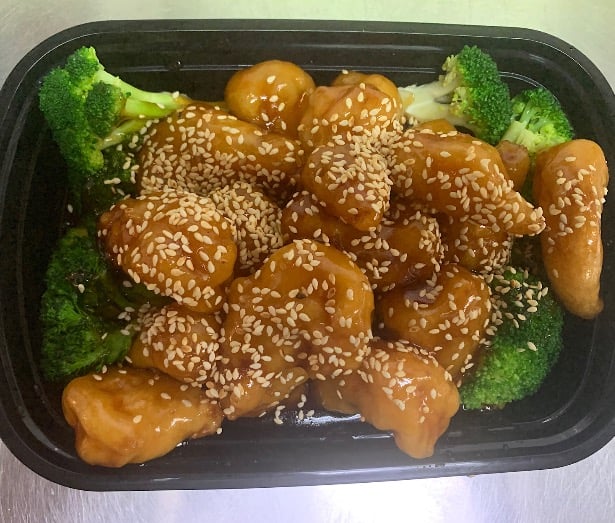 芝麻虾 <br> Sesame Shrimp
