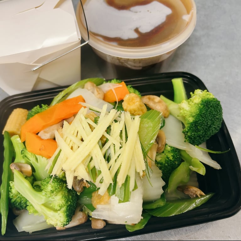 D 1. Steamed Mixed Vegetable