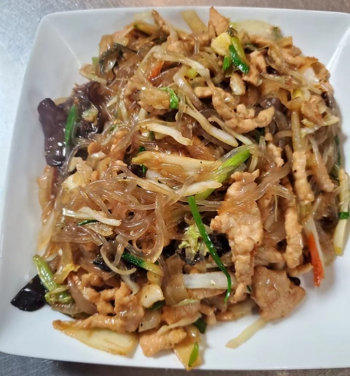 Stir Fried Glass Noodles