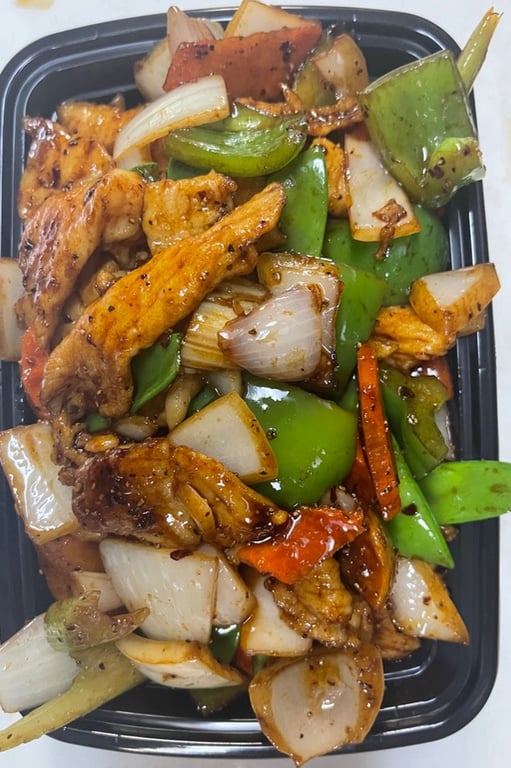 A18. Black Pepper Chicken (White Meat Chicken)