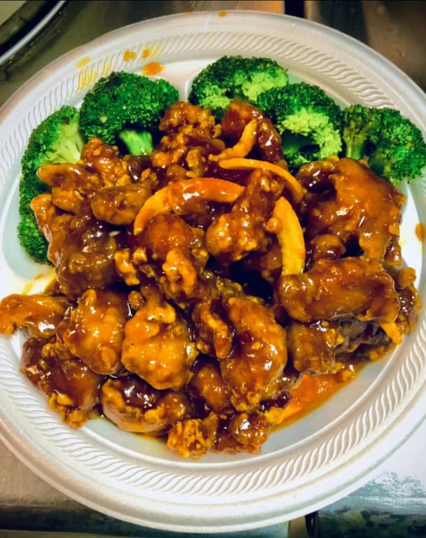 S 6. Orange Chicken