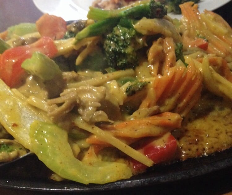 87. Sizzling Curry Coconut Beef