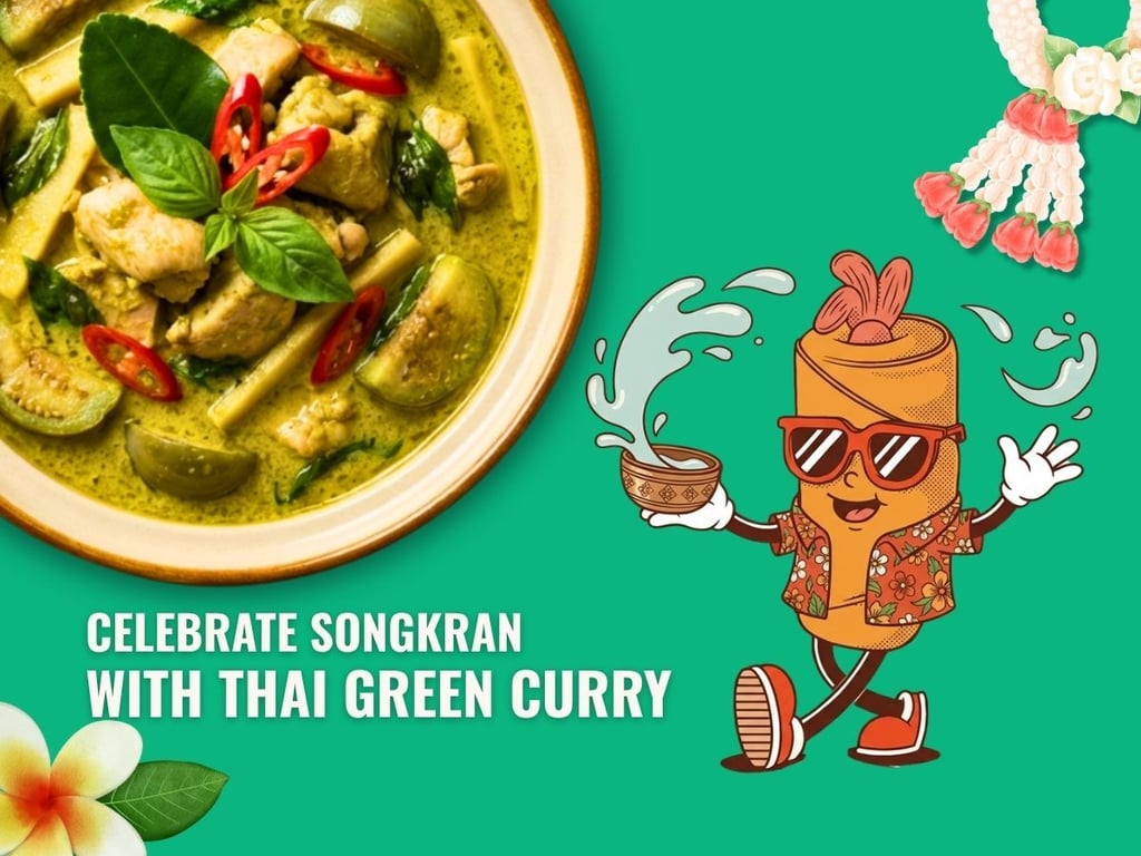 celebrate Thai new year with Green Curry