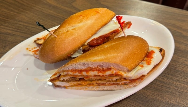 Chicken Parmigiana Sandwich