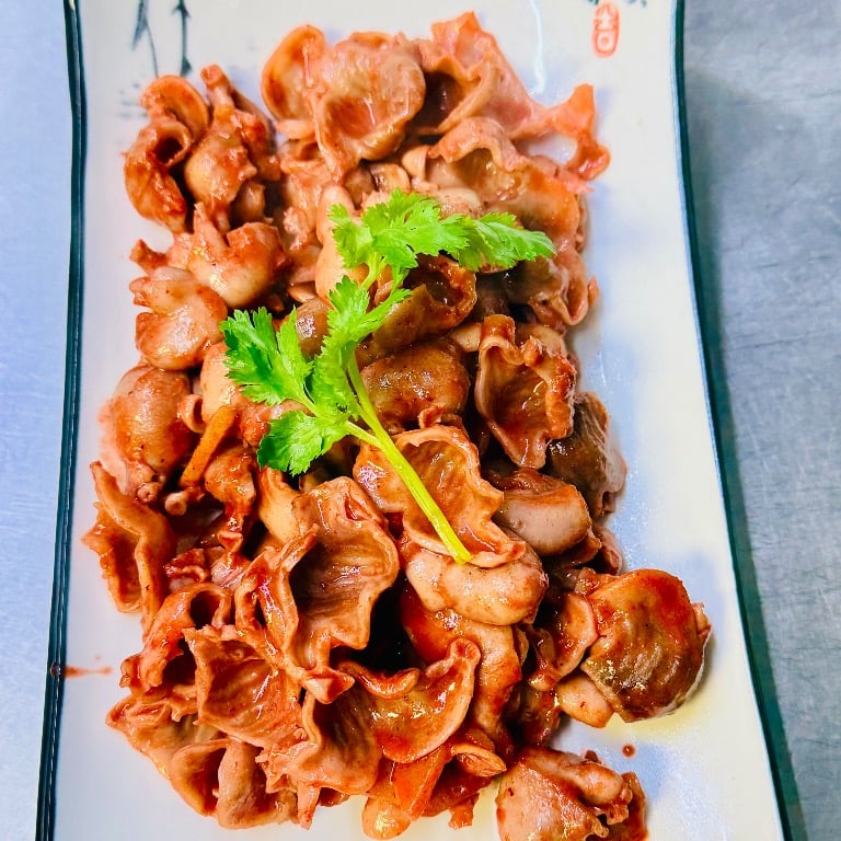 糟炒鱼扣 Stir-Fried Fish Stomach with Fermented Rice