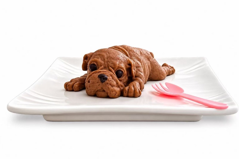 Little Puppy Dark Chocolate Mousse Cake 趴趴狗黑巧慕斯蛋糕