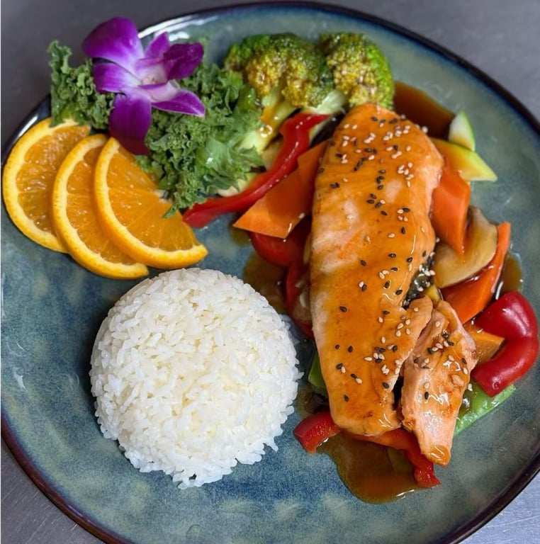Salmon Teriyaki