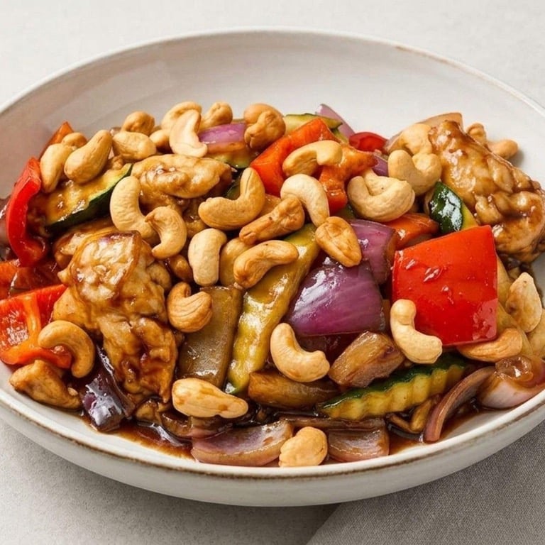L6.午. 腰果鸡 Cashew Chicken
