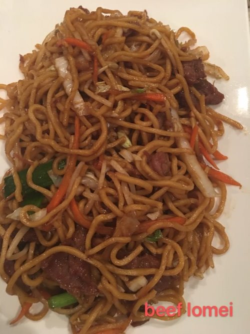 3. Beef Lo Mein