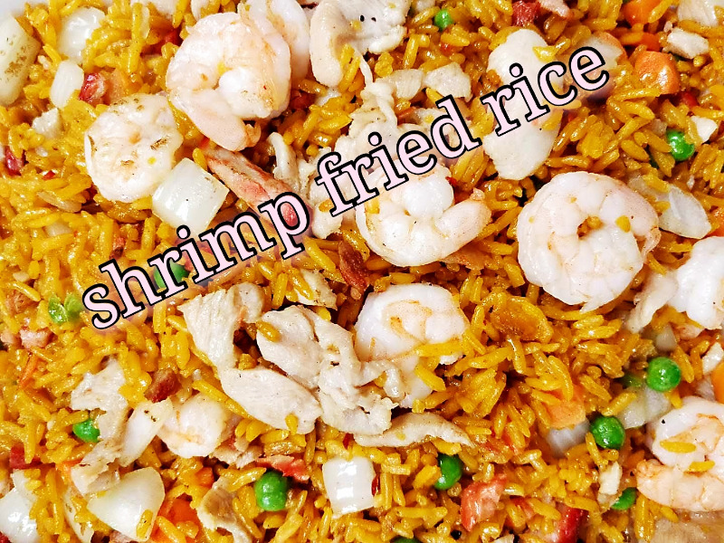 虾炒饭 29. Shrimp Fried Rice