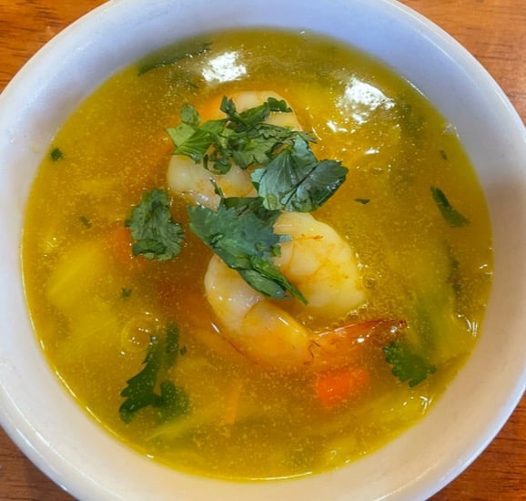 Jumbo Shrimp Soup