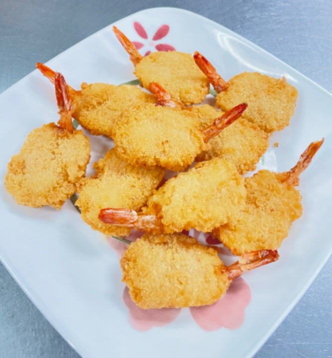#12a. 炸小虾 <br>Fried Baby Shrimp (10)